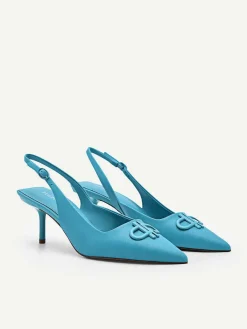 Icon Leather Slingback Pumps<PEDRO New