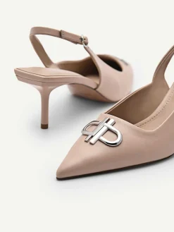 Icon Leather Slingback Pumps<PEDRO Online