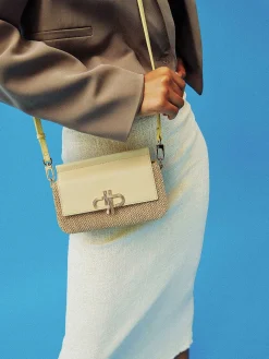 Icon Mini Leather Shoulder Bag<PEDRO