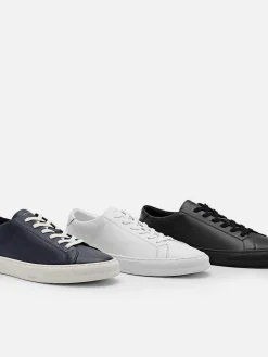 Icon Ridge Leather Sneakers<PEDRO Clearance