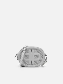 Icon Round Leather Shoulder Bag<PEDRO Outlet