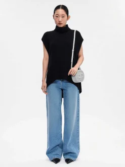 Icon Round Leather Shoulder Bag<PEDRO Outlet