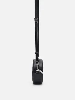 Icon Round Leather Shoulder Bag<PEDRO Online