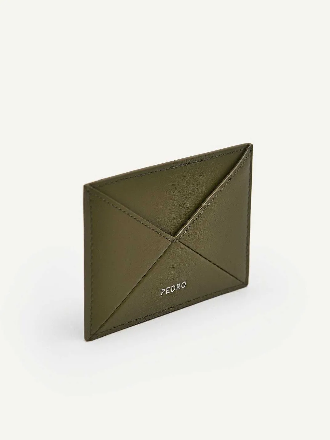 Leather Studio Card Holder<PEDRO New