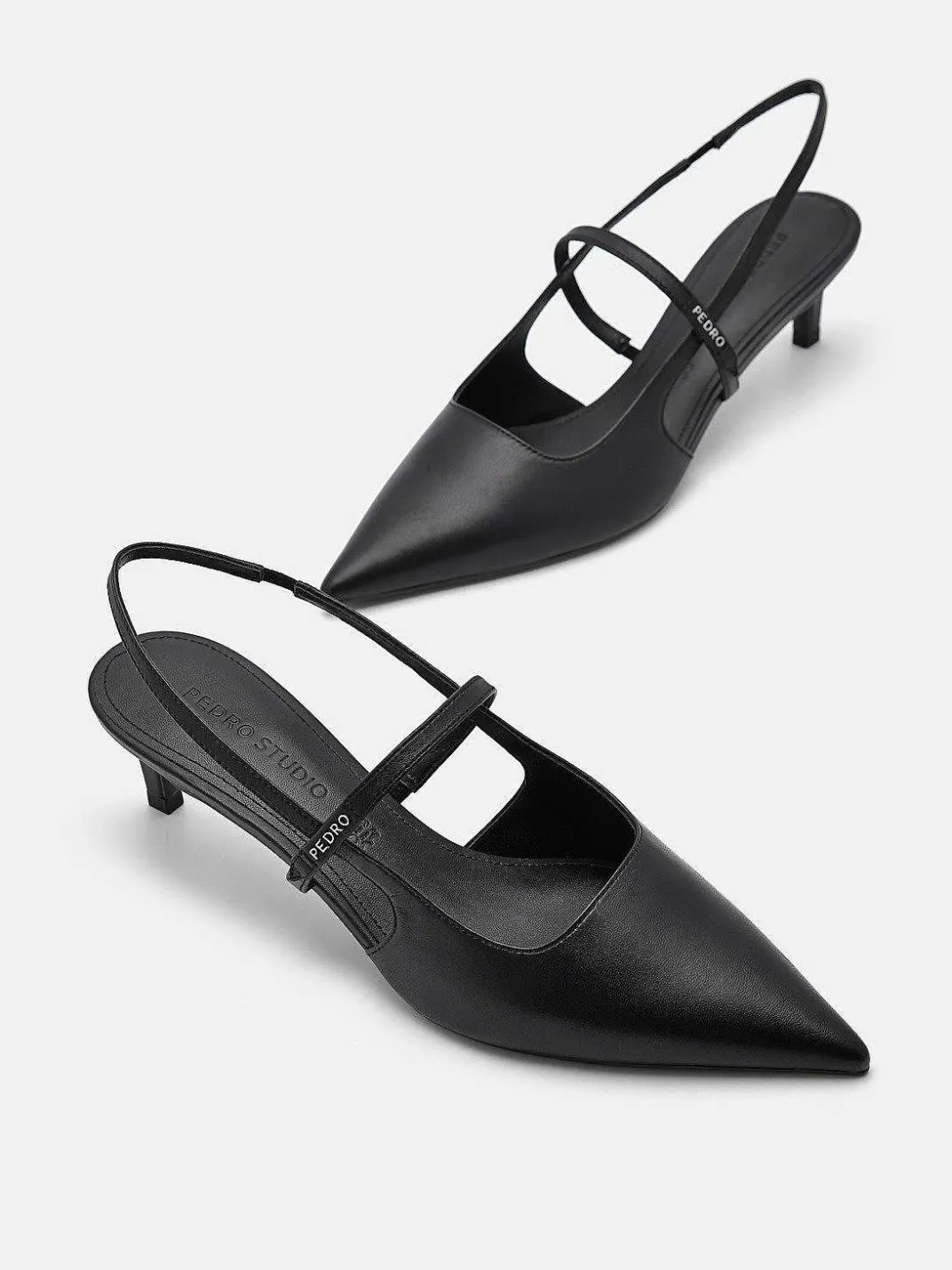 Studio Amerie Leather Heel Pumps<PEDRO Best