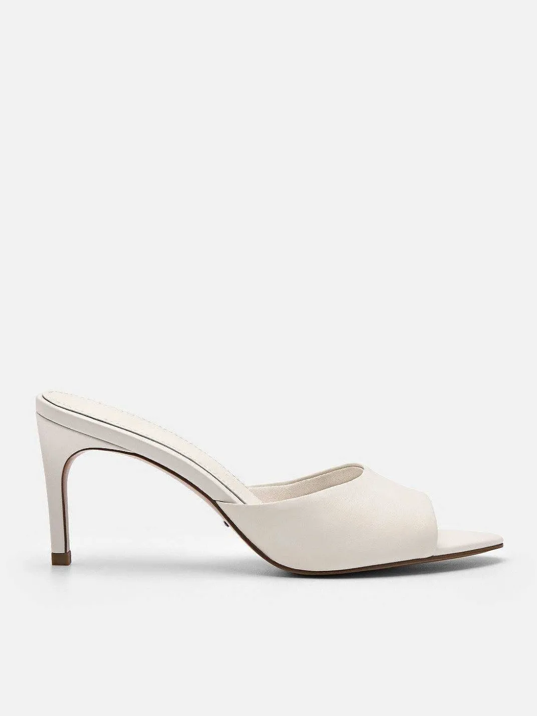 Studio Ashley Leather Heel Sandals<PEDRO