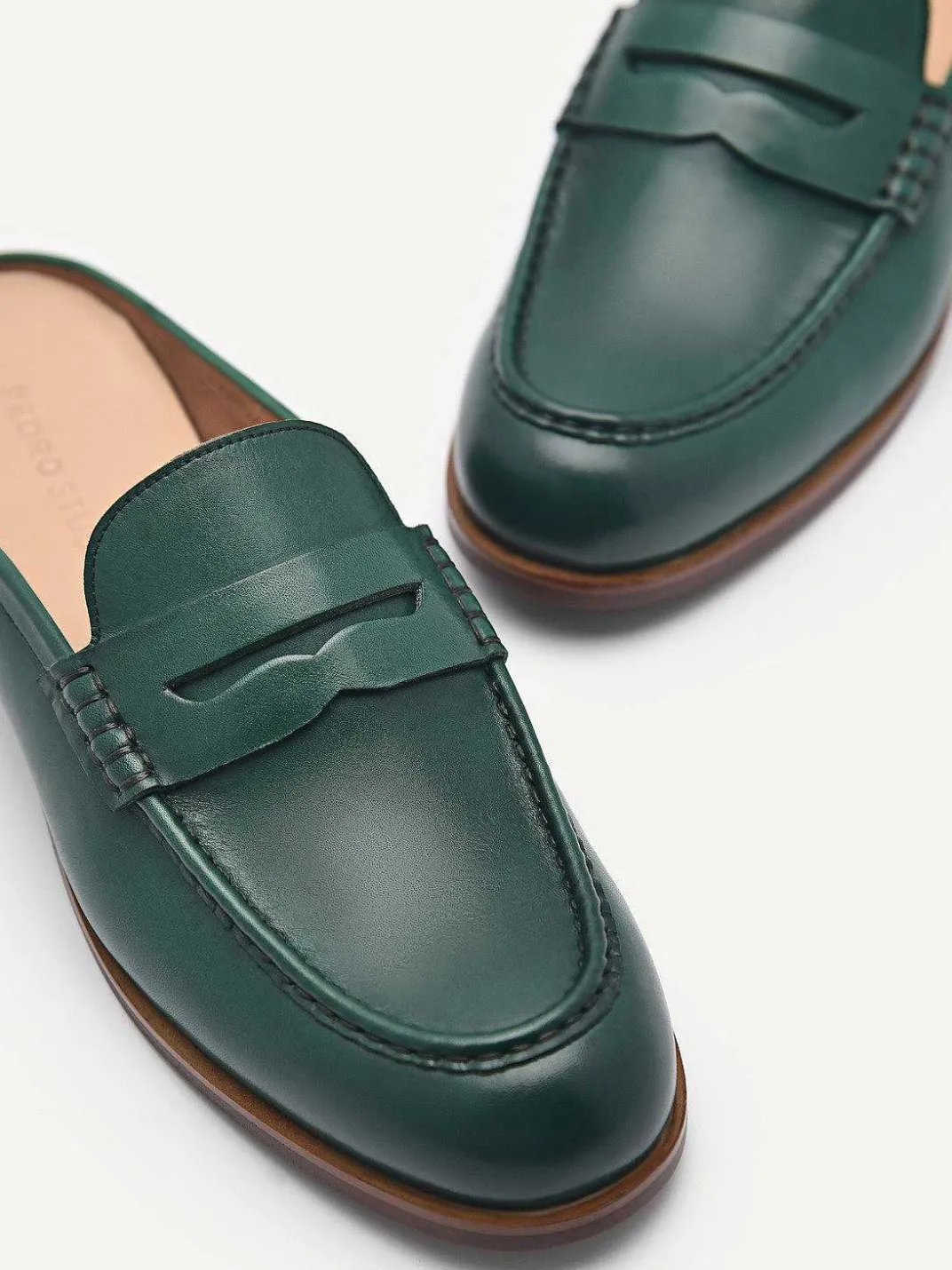 Studio Blake Leather Mules<PEDRO Hot