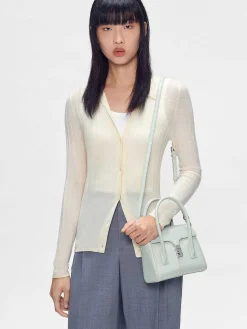 Studio Farida Leather Compact Handbag<PEDRO Hot