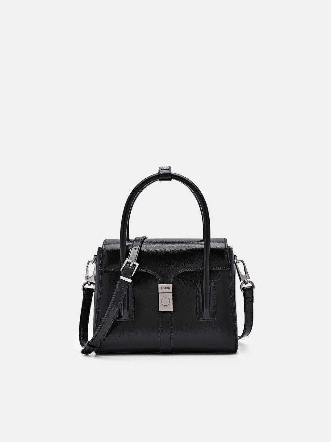 Studio Farida Leather Compact Handbag<PEDRO