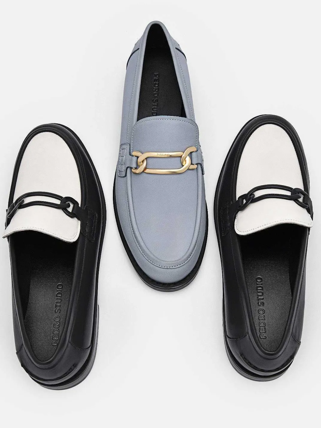 Studio Jeanne Leather Loafers<PEDRO Clearance