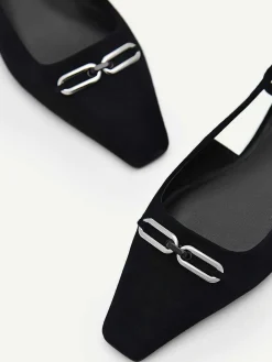 Studio Kate Leather Ballerina Flats<PEDRO Online
