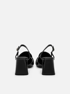 Studio Leather Heel Pumps<PEDRO Online