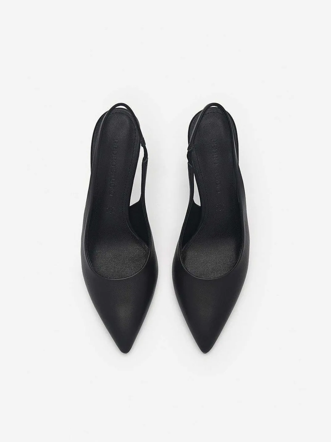 Studio Liza Leather Slingback Pumps<PEDRO Hot