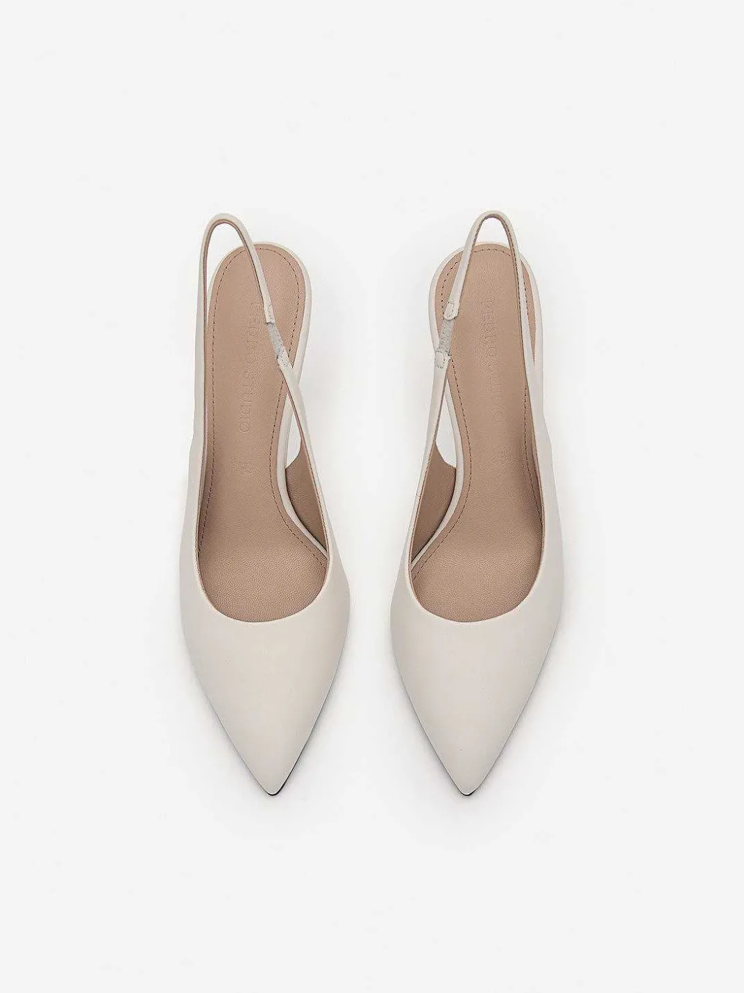 Studio Liza Leather Slingback Pumps<PEDRO Hot