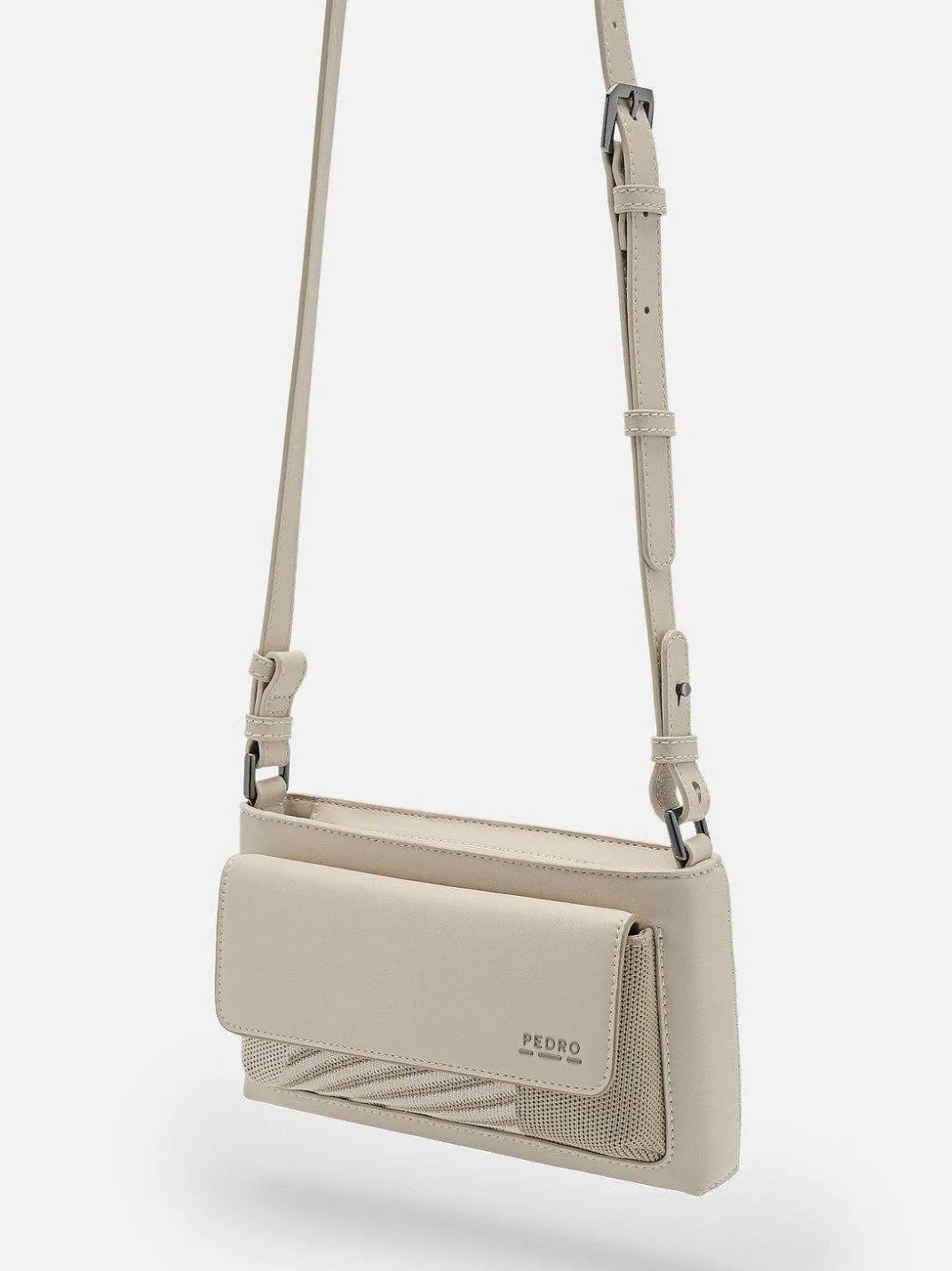 Re Recycled Leather Mini Sling Bag<PEDRO Best