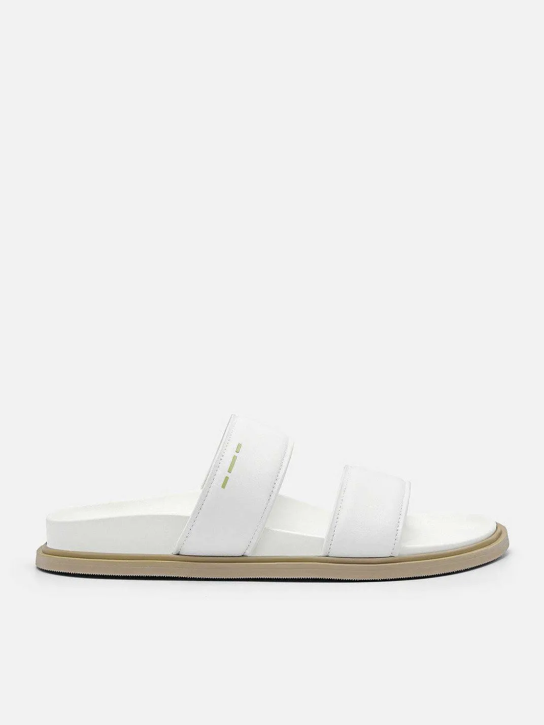 Re Recycled Leather Slide Sandals<PEDRO Discount