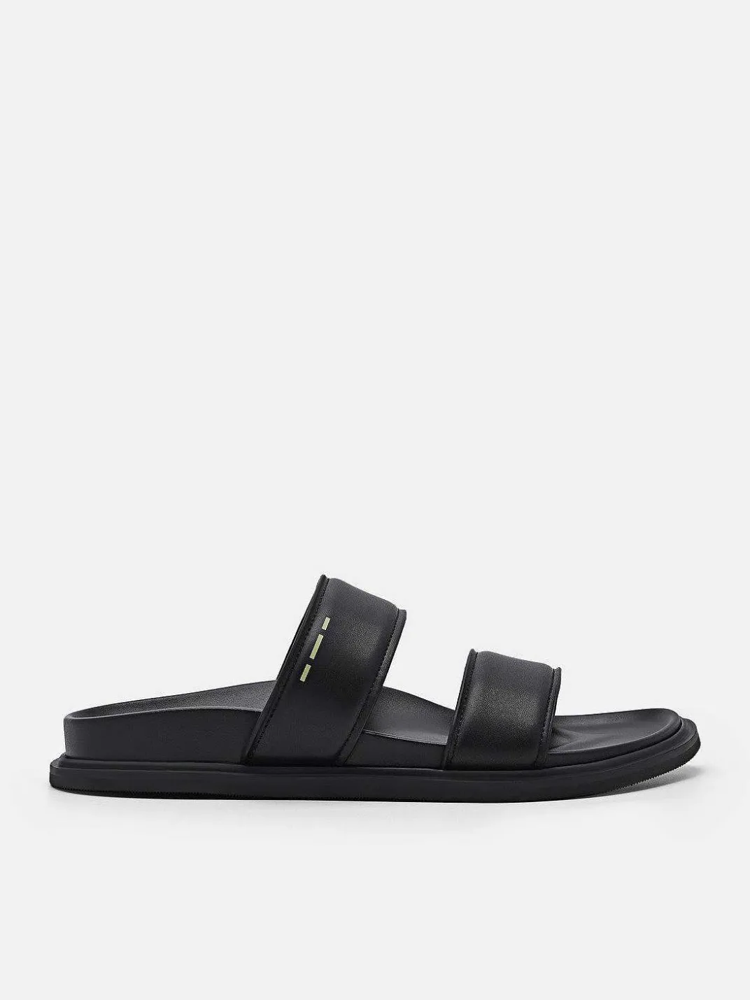 Re Recycled Leather Slide Sandals<PEDRO New