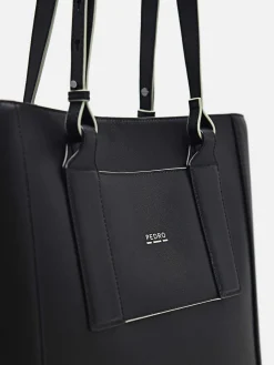 Re Recycled Leather Tote Bag<PEDRO