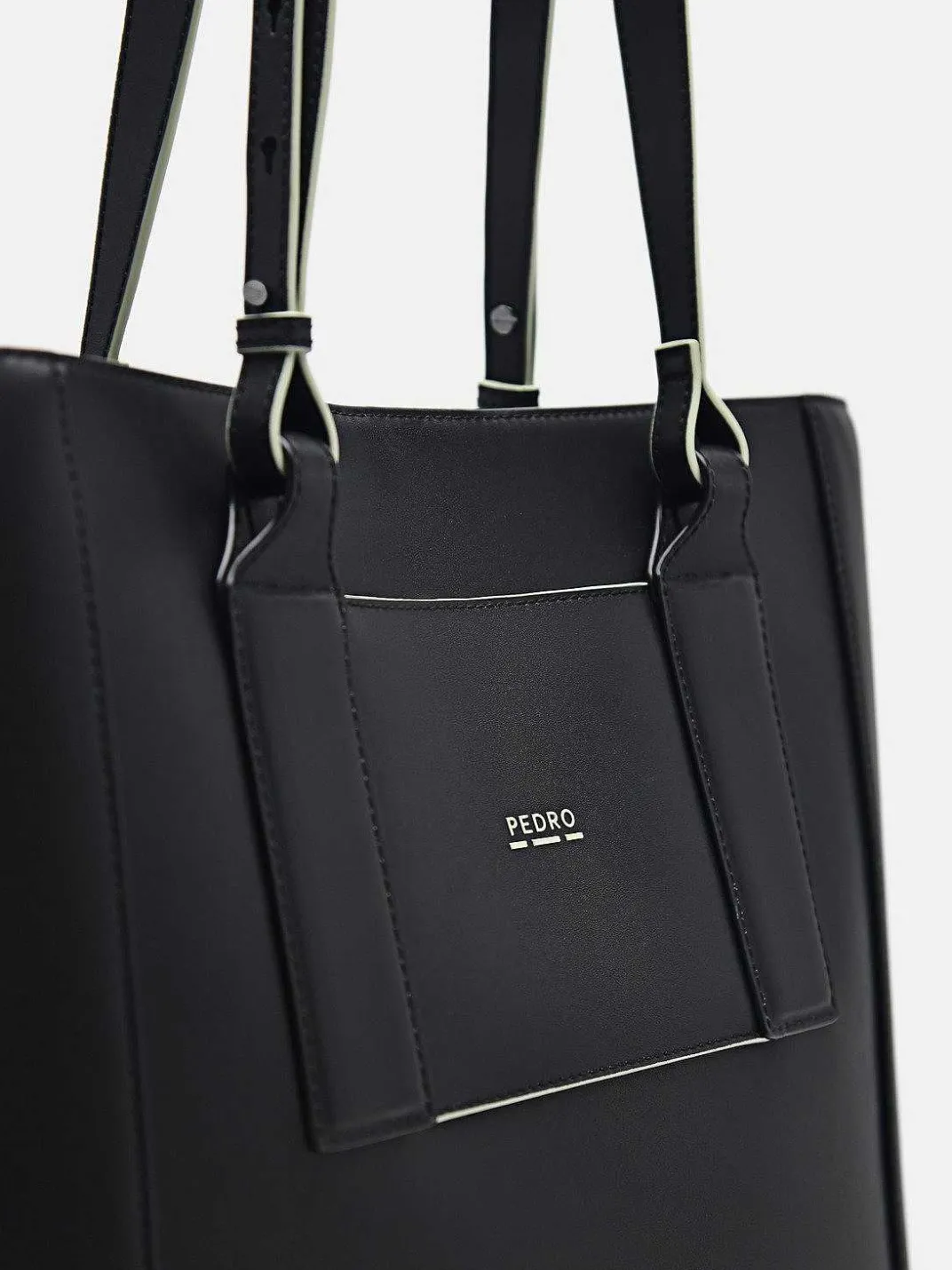 Re Recycled Leather Tote Bag<PEDRO