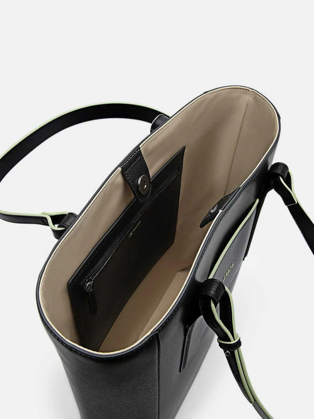 Re Recycled Leather Tote Bag<PEDRO