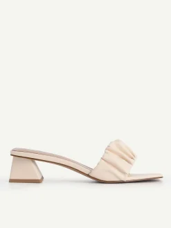 Ruched Heel Mules<PEDRO Discount