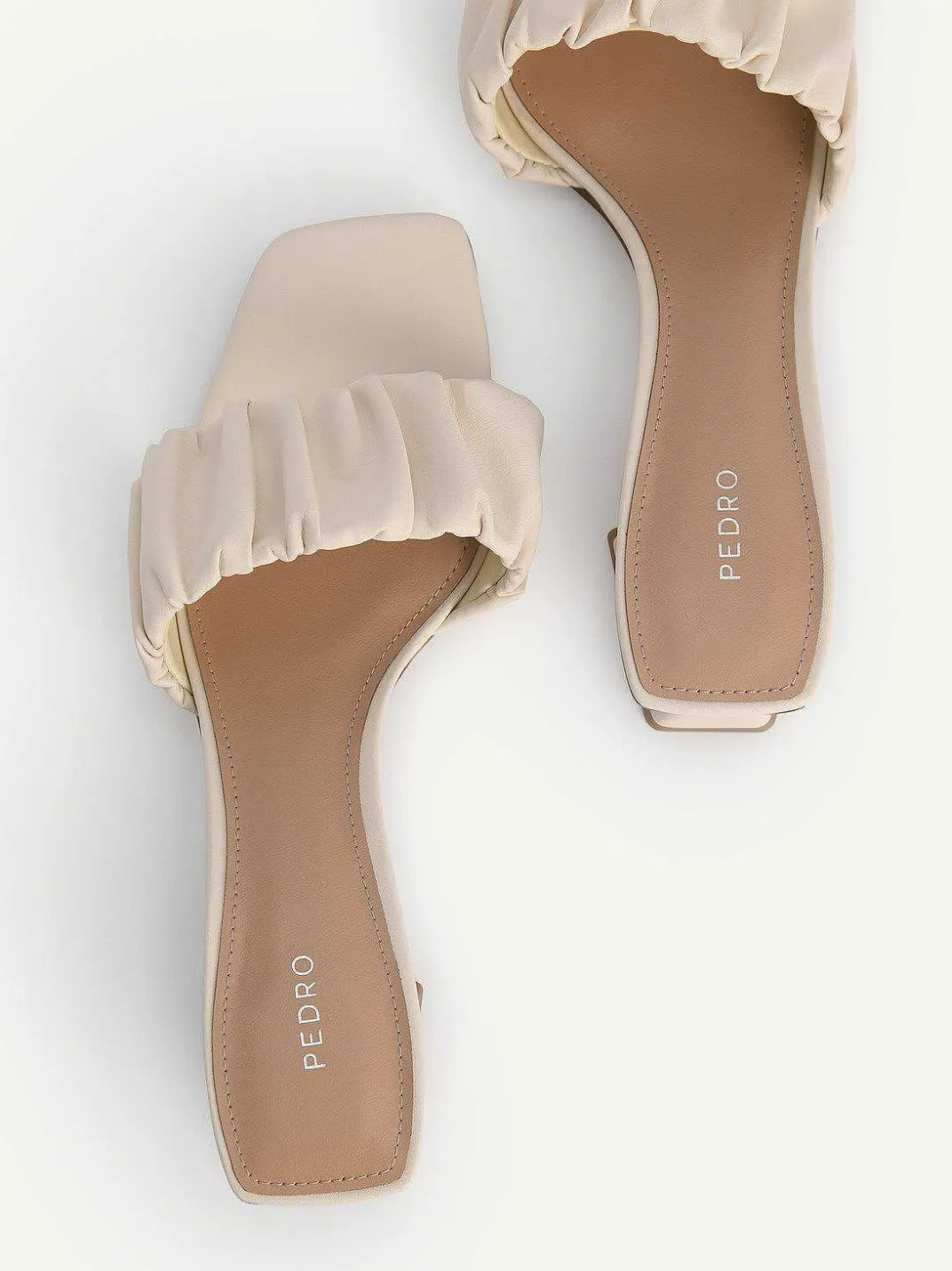 Ruched Heel Mules<PEDRO Discount