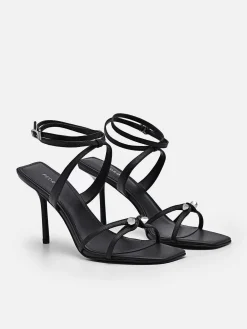 Sofia Leather Heel Sandals<PEDRO Online