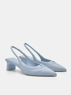 Tessa Leather Pumps<PEDRO