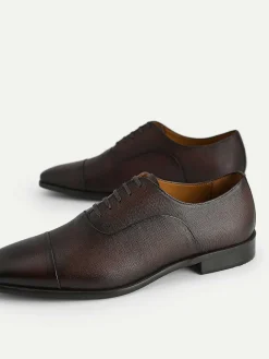 Textured Leather Oxford Shoes<PEDRO Outlet