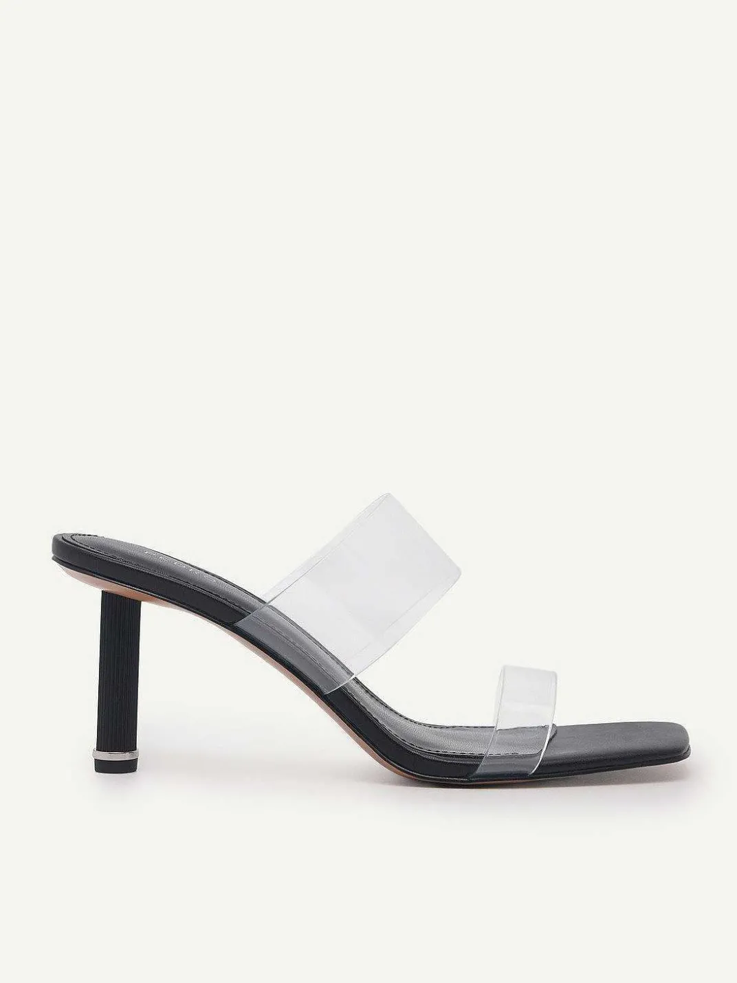 Vinyl Double Strap Heel Sandals<PEDRO Clearance