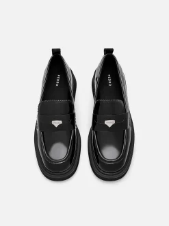 Wanda Leather Loafers<PEDRO Hot