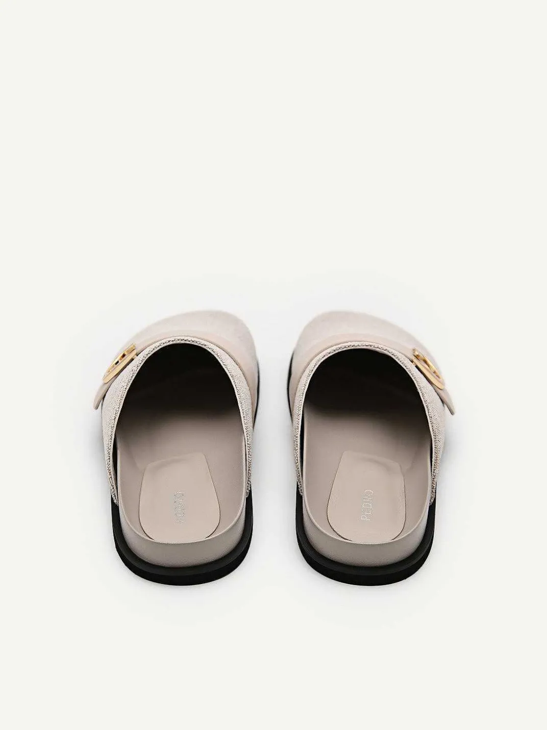 Yasmin Fabric Mules<PEDRO