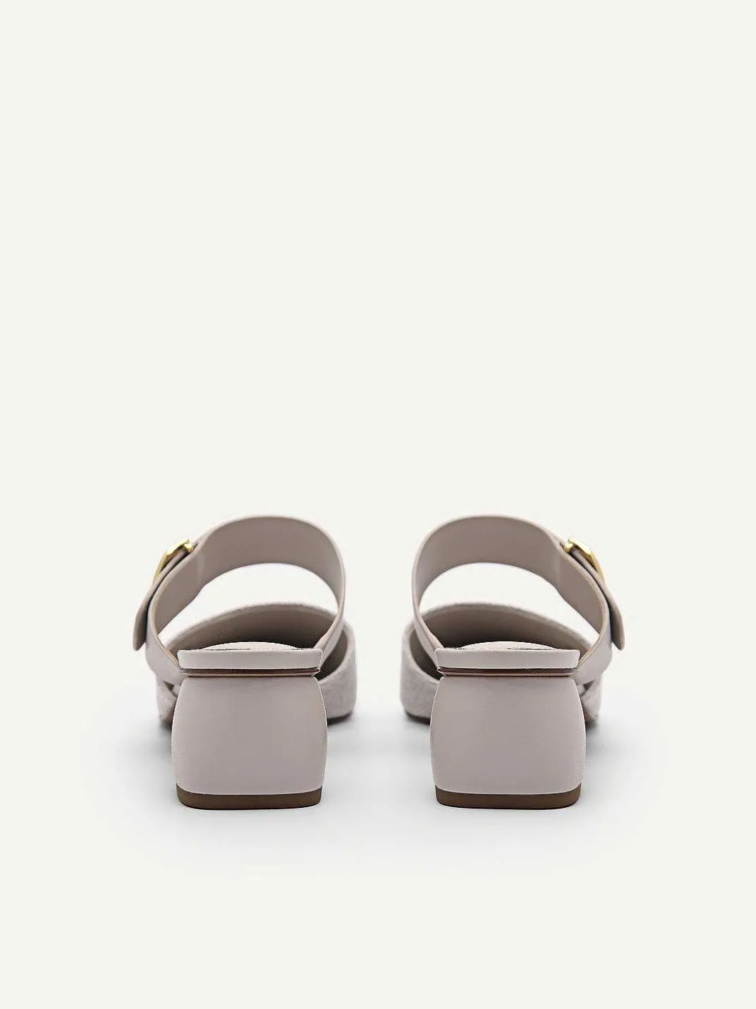 Yasmin Linen Heel Mules<PEDRO Outlet